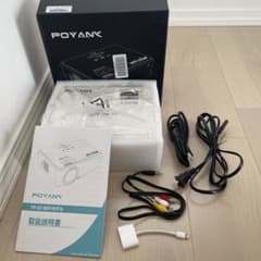 小型プロジェクターPOYANK　送料込み　iPhone変換機付きのサムネイル