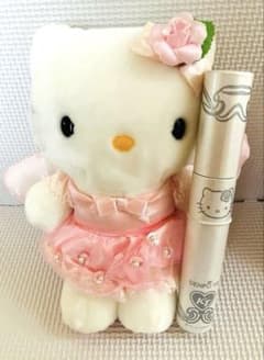 激レア！ハローキティ＆象さん　ぬいぐるみ☆オリエンタルキティ 2001年　超美品 ハローキティ NTT 電報 ぬいぐるみ サンリオ 2001年 平成レトロ レア