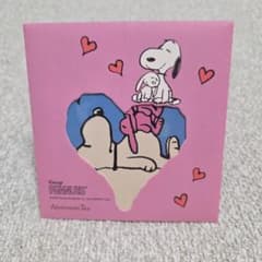 Vintage PEANUTS Afternoon Tea 스누피 씰