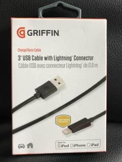iPhone充電器 GRIFFIN ライトニングケーブルのサムネイル