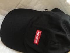 ロゴ入り キャップ Blackのサムネイル