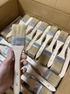 建築防水塗装用 DIY 刷毛 200本 毛丈45mm 4.3cm*22.5cm - メルカリ
