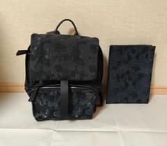 ザネラート リュック クラッチバッグ セット 黒 カモフラ 迷彩 - メルカリ