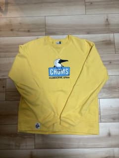 CHUMS スウェット イエロー Lのサムネイル