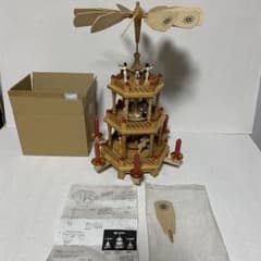 ️ヴィンテージ クリスマスピラミッド ウインドミル 3段　　羽一枚予備有り