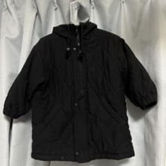 COMME CA DU MODE 키즈 안솜 코트 블랙