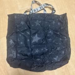 限定値下げ！BEAMS 星柄エコバッグ ブラックのサムネイル
