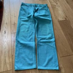 90s USA製 リーバイス501 カラーデニムパンツ ターコイズ ティファニー 