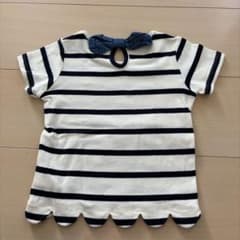 バックリボン付きボーダーTシャツ♡のサムネイル