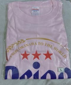 Orion オリオンビール ピンク Tシャツ Lサイズのサムネイル