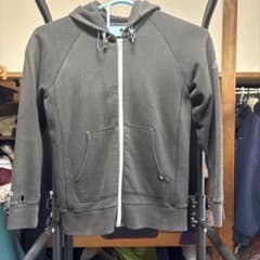 STUSSY ジップアップパーカー ブラックのサムネイル