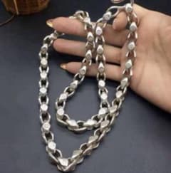 入手困難】シルバー 925 ネックレス ヴィンテージ アンカーチェーン