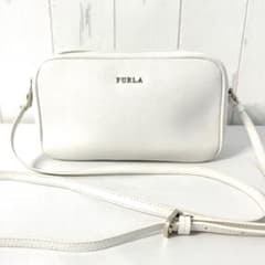 【美品】FURLA フルラ リリー　ショルダーバッグ ホワイト