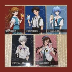 エヴァンゲリオン アトレ秋葉原コラボ 物販特典 ブロマイド 5枚