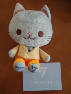 SEVENTEEN ANIMAL COORDY ねこぬいぐるみ WONWOO - メルカリ