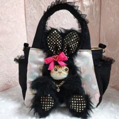 ❣️コヤンイサムチョン❣️サイドポケットトートバック❣️うさねこ