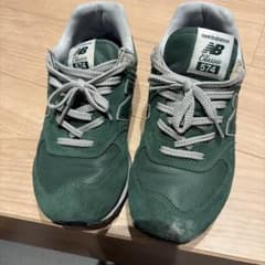 New Balance 574 スニーカー グリーンのサムネイル