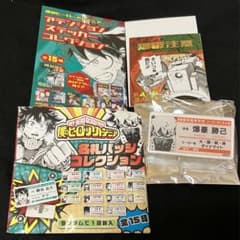 ヒロアカ 名札バッジ ステッカー 爆豪勝己 セットのサムネイル