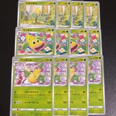 ポケモンカード　マダツボミ　ウツドン　ウツボット　連撃マスターのサムネイル