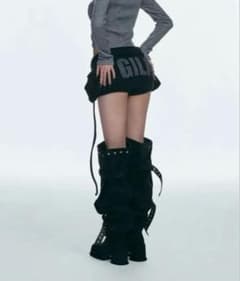 GILAARCHIVE KNITSHORTS BLACK