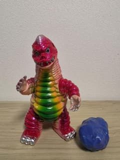 STRANGE GALLERY レッドキング ハワイカラー 墓場の画廊 ソフビのサムネイル