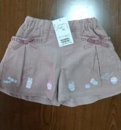 【新品】メゾピアノ コーデュロイ キュロットのサムネイル