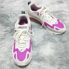 【美品】NIKE AIR MAX 200 スニーカー ホワイト パープルのサムネイル