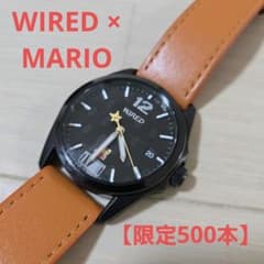 WIRED × SUPER MARIO BROS. 限定500本 腕時計 - メルカリ