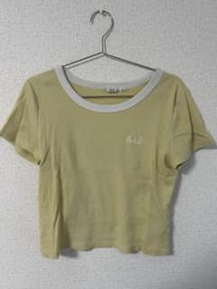 GAP 半袖 リブTシャツ イエローのサムネイル