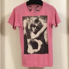 【中古使用感あり】♥︎Hysteric Glamor♠︎プリントTシャツ/ピンクのサムネイル