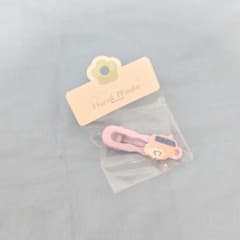 パステルカラー 雲モチーフ ヘアクリップのサムネイル