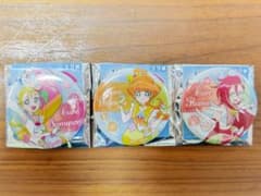 トロプリ　缶バッジ　キュアサマー　キュアフラミンゴ　キュアパパイアのサムネイル