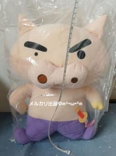 Big 사이즈 크레용 신짱 부리부리자에몽 봉제인형 큰 망할까