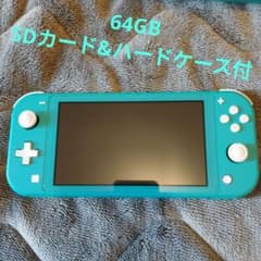 【最終値下】NINTENDO SWITCH LITE　SDカード付のサムネイル