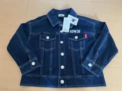 EDWIN 120cmキッズ デニムジャケット新品タグ付きのサムネイル