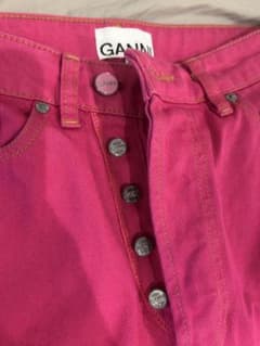 GANNI デニム ジーンズ　ピンクのサムネイル
