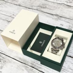 OMECO OMEX 오멕스 크로노그래프 손목시계 본체 아이스 블루