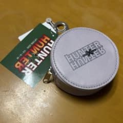 【新品】しまむら HUNTER×HUNTER コインケース ロゴ グレー