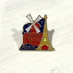 【新品】フランス パリで購入 ムーラン・ルージュ ピンバッジのサムネイル