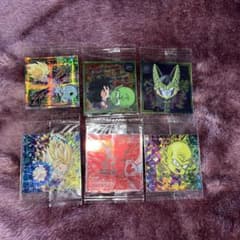 ドラゴンボールカードセット6枚のサムネイル