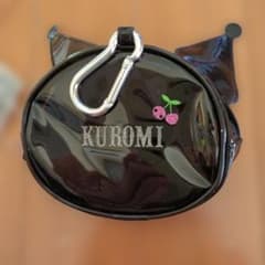 KUROMI チェリー刺繍ポーチのサムネイル