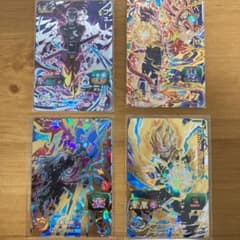 ドラゴンボールヒーローズ　フュー　ゴジータ　ベジータ　シーラス　星4 4枚セットのサムネイル
