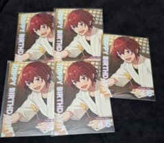 あんスタ 朱桜司 バースデーブロマイド ５枚セットのサムネイル