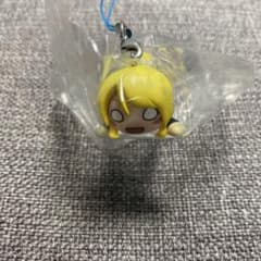 p4 ラブライブ 寝そべりプチフィギュア キーホルダー ストラップ 絵里
