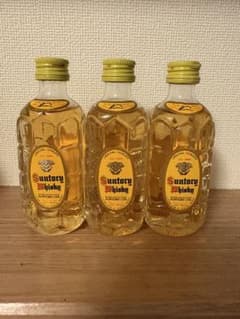 サントリー　角瓶　ミニボトル　（見本品）50ml 非売品　3本セットのサムネイル