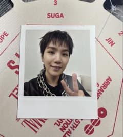 BTS ARIRANG Vinyl ポラロイドカード トレカ ユンギ SUGA - メルカリ