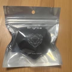 Brighte ヘアスカルプブラシ ブラック 未使用のサムネイル