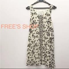 ワンピース FREE'S SHOP 白黒 蝶々のサムネイル