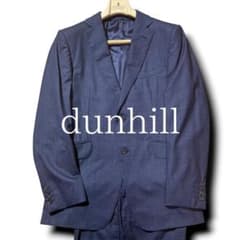 dunhill ST.JAMES FIT ネイビー チェック スーツ 52