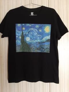 良品　グラニフ　Tシャツ　星月夜　Sサイズ
